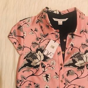 Diane von Furstenberg- NWT Morgan Pink Toile Dress
